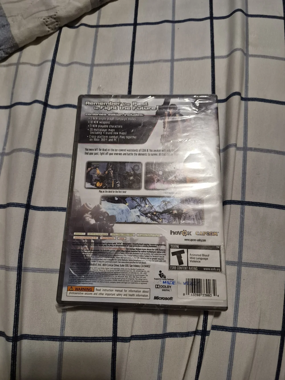 Microsoft Xbox 360 Lost Planet: Extreme Condition - White Cover